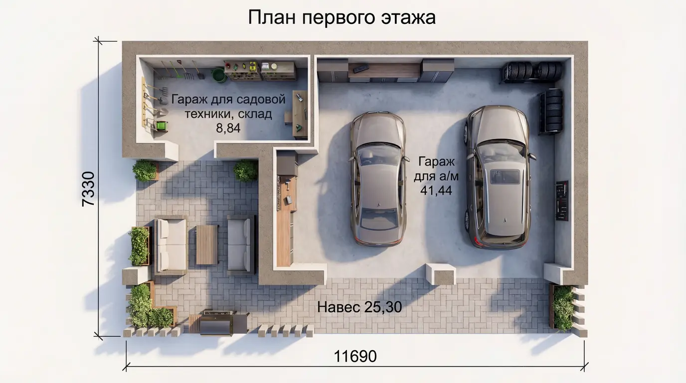 Планировки домов — стиль «планировка дизайнер»